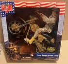 GI Joe Army Ranger Attack Cycle Motorcycle Vehicle NIB Hasbro 12" Scale