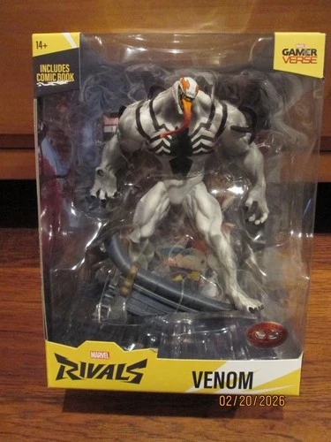 McFarlane Toys Marvel Gamerverse Rivals Venom Red Platinum Brand NEW