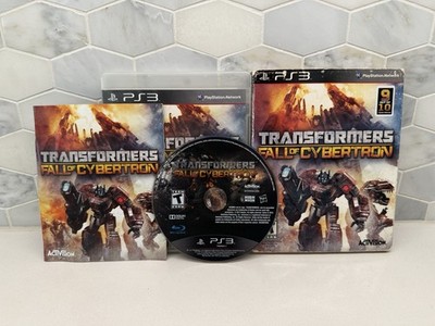 Transformers Fall of Cybertron CIB - Sony PlayStation 3 PS3 With Sleeve