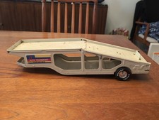 Vintage Toy Nylint Auto Transport Metal Trailer 18" Made In USA