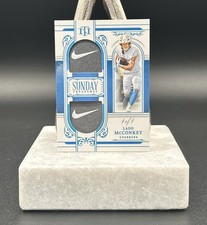2025 National Treasures Ladd McConkey Sunday Treasures Dual Nike Swoosh 1 Of 1