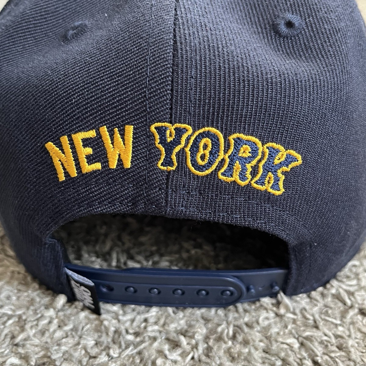 🔴Wu-Tang Hat New York Yankees Supreme Clientele Navy Yellow Twnty