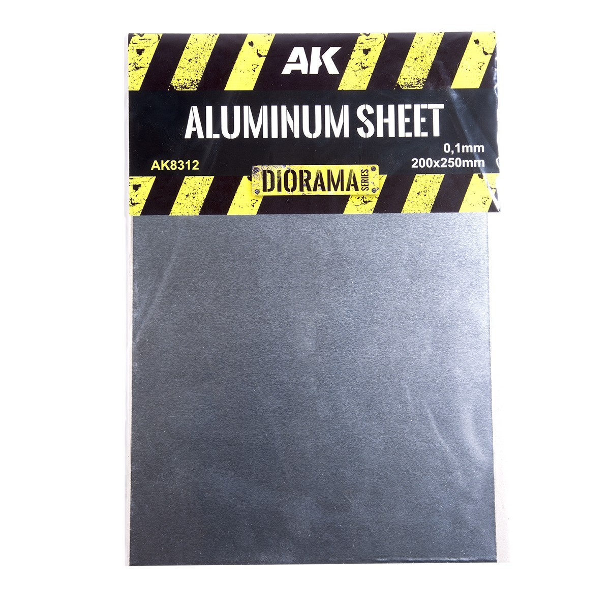 AK Interactive AK8312 Aluminium Sheet 0.1mm 200x250mm – Modelling Diorama