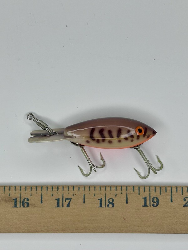 Vtg Bomber Rattlin Crank Bait Fishing Lure Craw Luxon