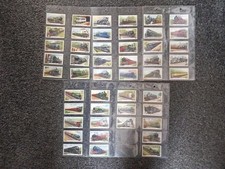 Vintage 1937 Gallaher Zigarettenkarten - Züge der Welt - kompletter Satz 48