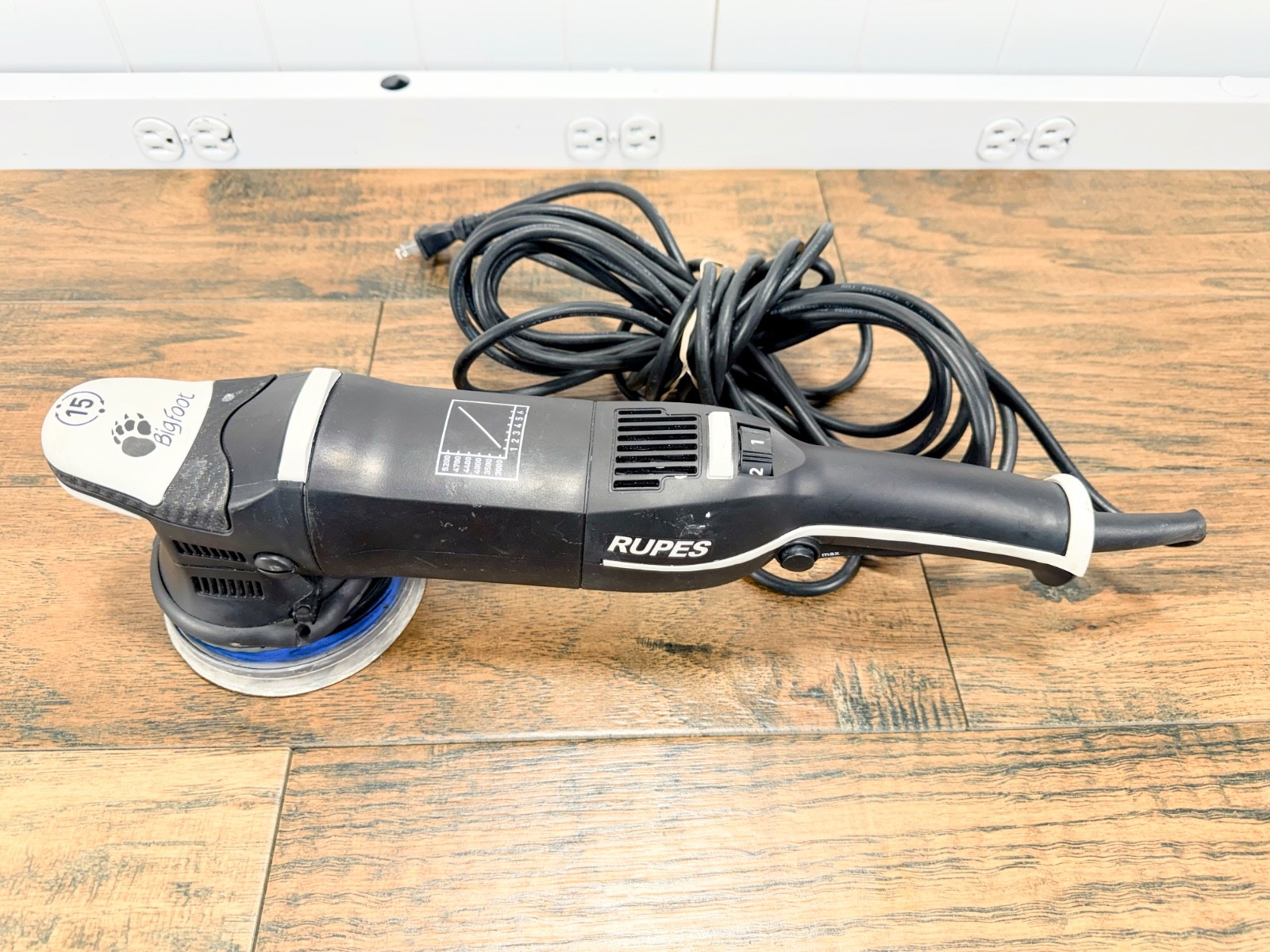 Rupes LHR15III Mark iii Orbital Polisher - Bigfoot G901