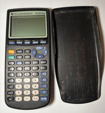 Texas Instruments TI-83 Plus Graphing Calculator w/ cover Tested Working