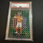 2024 Panini Mosaic - Rookies Bo Nix #312 Green Mosaic Prizm (RC) PSA 9