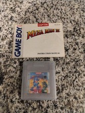 Mega Man III 3 (Nintendo Game Boy, 1989/1992) Cart And Manual With Case