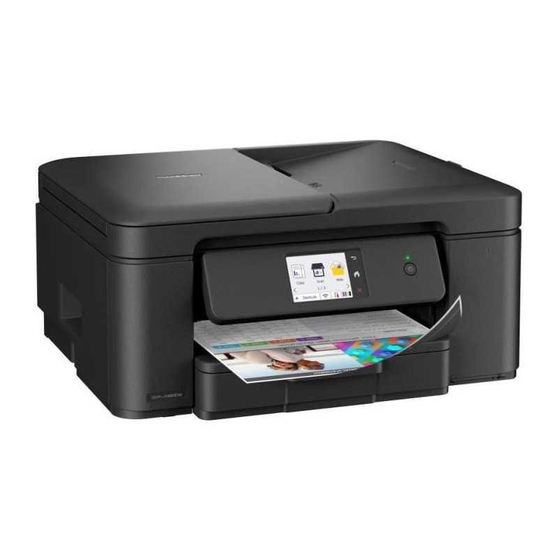 Imprimante jet d'encre Brother DCP-J1460DW multifonction 3-en-1 avec Wi-Fi couleur noir