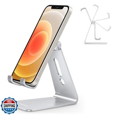 Adjustable Cell Phone Stand, OMOTON Aluminum Desktop Cellphone Stand with Ant