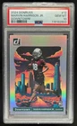 2024 Donruss Marvin Harrison Jr. Downtown! SSP RC #12 Cardinals PSA 10