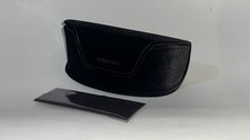 TOM FORD Black  Brown Velvet Sunglasses Eye Glasses Case  Cleaning Cloth  Box