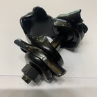 Bike saddle seat clamp clip universal fit black bicycle cycle bmx mtb