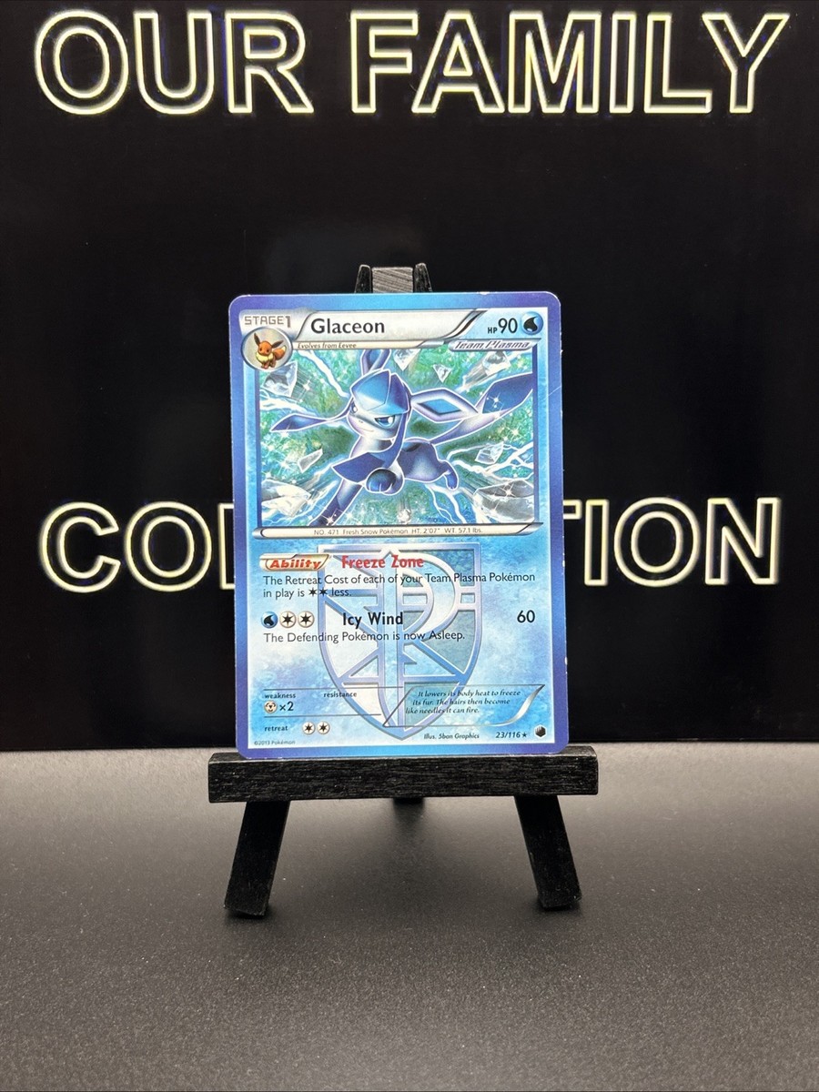 are team plasma cards rare Pokemon Black & White Storm Glaceon - Plasma Freeze -