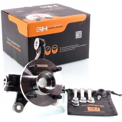1x Achsschenkel Komplett Vorne Rechts für Ford Fiesta VI CB Bremse Ø 258mm
