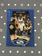 1998-99 Upper Deck UD Choice Terrell Brandon StarQuest Blue #SQ15 Milwaukee (W)
