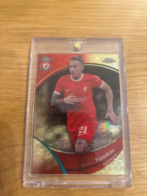 Kostas Tsimikas 1/1 Superfractor Topps Chrome!