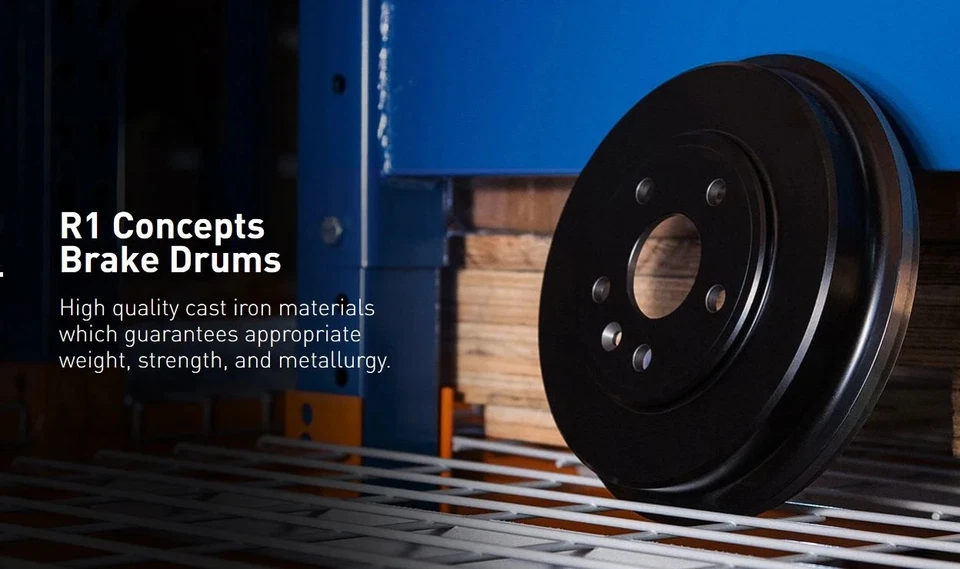 For Chevy Astro 1985-2002 R1 Concepts DRM-47046 Front Brake Drum Foto 2 de 4