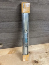 Liberty Hardware D80616C-ZP-W 16" Full Extension Ball Bearing Drawer Slide PAIR