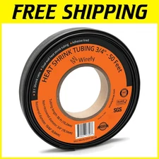 Durable Dual Wall Heatshrink Tubes - Black -  Certified