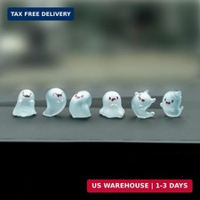 Luminous Ghost Car Dashboard Decor 6pcs Glow Hanging Rearview Mirror Ornaments Luminous Ghost Car Dashboard Decor 6pcs Glow Hanging Rearview Mirror Ornaments