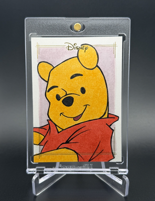 Winnie the Pooh 💥🍯 GOLD SKETCH 1/1 by Kevin P. West! 2025 Topps