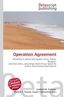 Lambert M. Surhone (U. A.) | Operation Agreement | Taschenbuch | Englisch (2026)