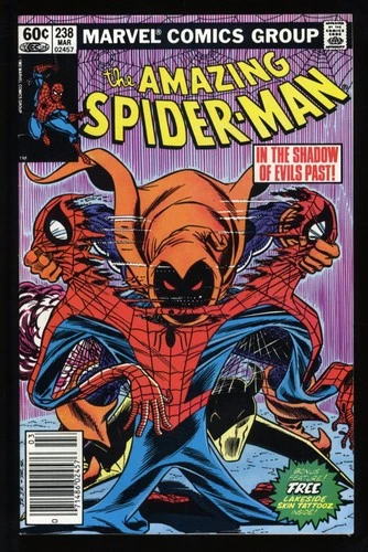 Amazing Spider-Man #238 VF+ 8.5 See Description (Qualified) Newsstand Variant