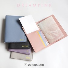 Custom Letter Travel Passport Case Fashion Female Passport Hoder Document Organz