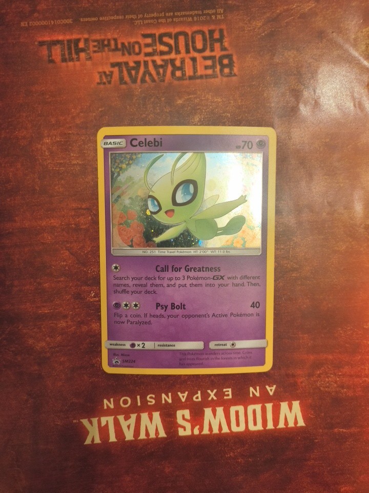Pokemon Celebi Promo SM Promos SM224 Lp