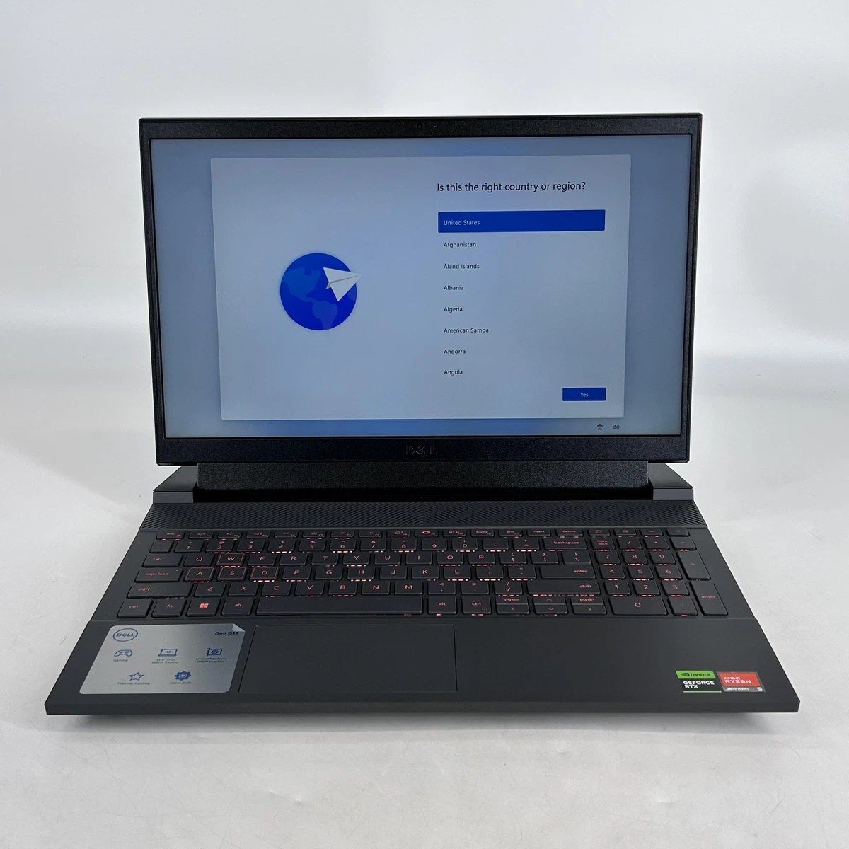 Dell G15 5535 15.6 120Hz FHD 4.3 GHz Ryzen 5 7640HS 32GB 1TB RTX 