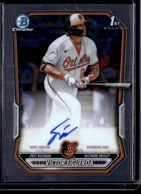 2026 Bowman #CPA-VF Victor Figueroa Chrome Prospects Auto