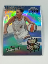 2025 Leaf Metal Women Of Sport Hoop Queens L Blue Prism #7 Diana Taurasi 3/8