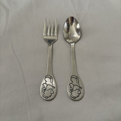 Tommee Tippee Flatware Spoon Fork Kids Set Of 2 Korea