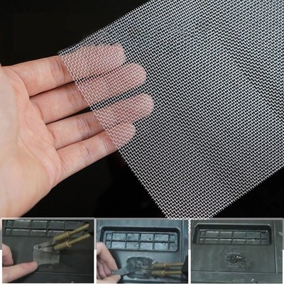 Stainless Steel Repair Mesh Car Body Bumper Plastic Crack Hole Repair Grille Net
