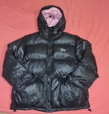 stüssy jacket like new, pink and black, size L,Unisex