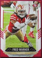 2021 Score #262 Fred Warner San Francisco 49ers