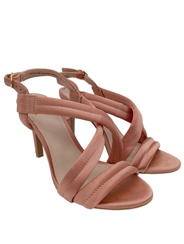 H&M Sandalias de tacón alto Mujeres Sandalias de tacón Talla EU 35 rosa - Imagen 5 de 5