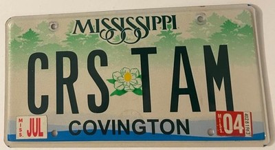 CRS TAM Vanity License Plate  Common Reporting Standard Tumor Assoc Macrophages