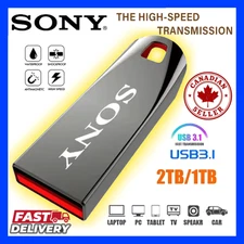 USB 3.0 Flash Drive 2TB 1TB 256GB Metal Waterproof High Speed Memory Stick