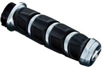 Empuñaduras cinéticas Kuryakyn - Cromo Motocicleta Bicicleta de calle 6372 kur6372 Foto 3 de 4