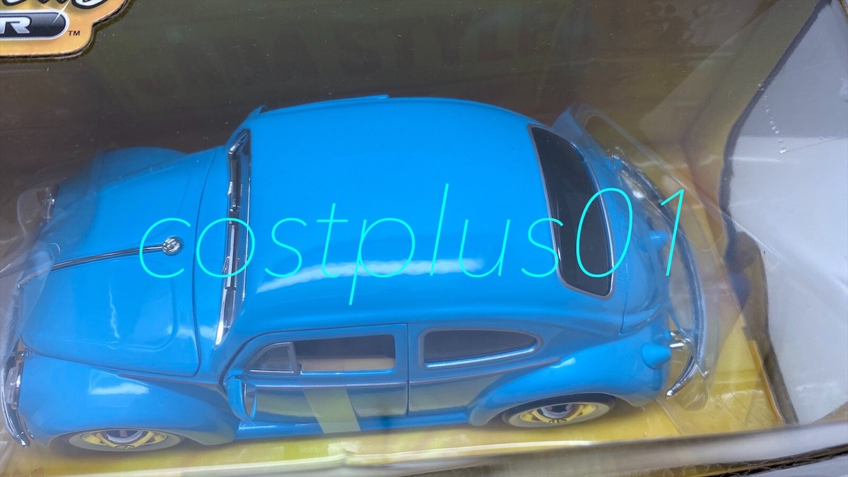 JADA SHOWROOM FLOOR 1959 VW BEETLE 1:24 BLUE MOON VOLKSWAGEN | eBay
