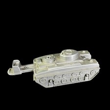 VTG Space Tank 1960s 1970s Prime Mover Play set Silver Plastic Vehicle