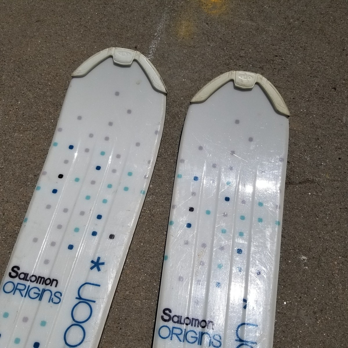 Salomon Origins Lagoon Women's Skis + Bindings L151 W 72 R 12.2 | eBay