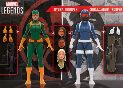 Marvel Legends SHIELD Agent Trooper and Hydra Trooper 2-Pack