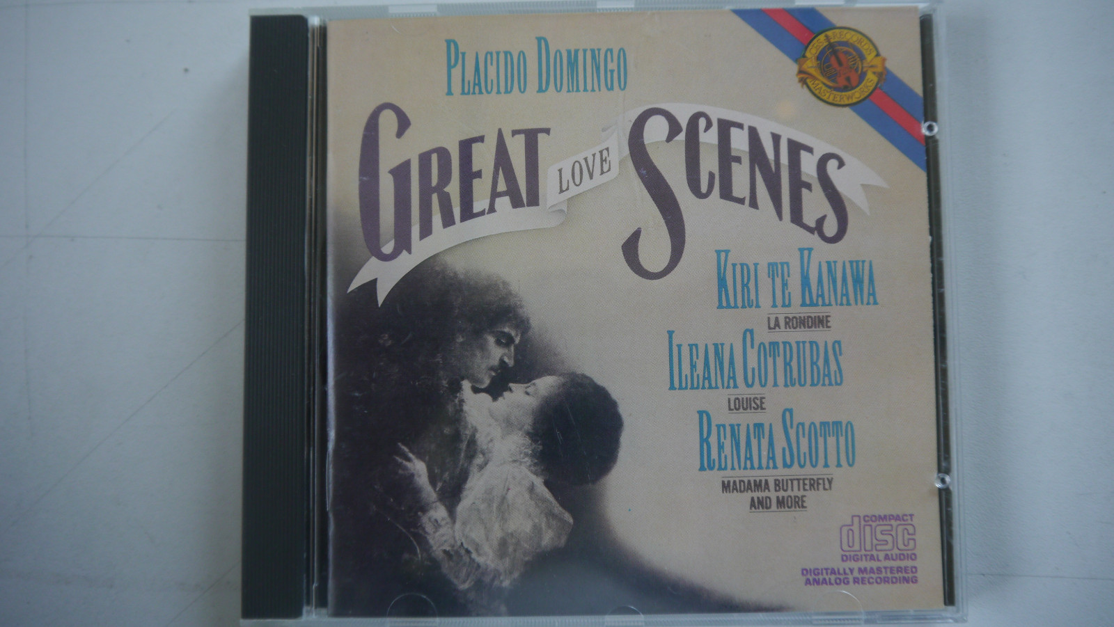 Placido Domingo - Great Love Scenes -  CD CBS Masterworks