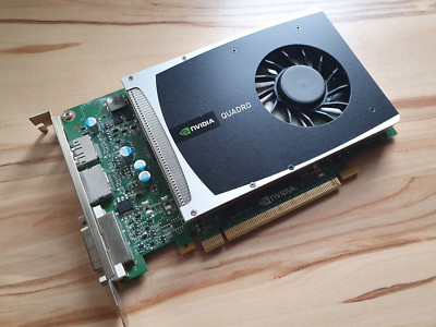 Nvidia Quadro 2000 - 512MB SDRAM - 2x DP - 1x DVI-I