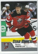 2020-21 Upper Deck AHL #163 Nolan Foote Star Rookie