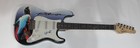 KEVIN BACON SIGNED CUSTOM ELECTRIC GUITAR FOOTLOOSE PROOF JSA COA — photo 1